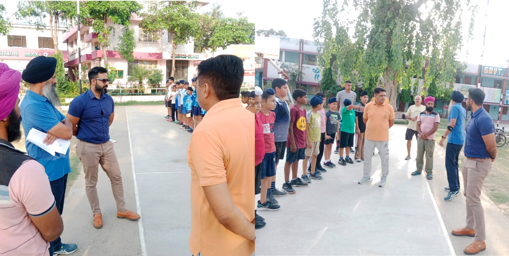 Deputy Commissioner visits Government Senior Secondary School Dehlan.